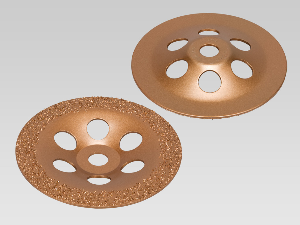 Carbide grinding clearance disc